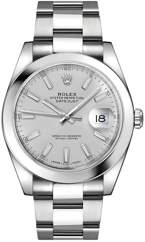 rolex watch for men silver|silver Rolex cost.